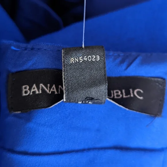 Banana Republic Women’s Sz 6 Blue Mini Pencil Skirt - Picture 7 of 10